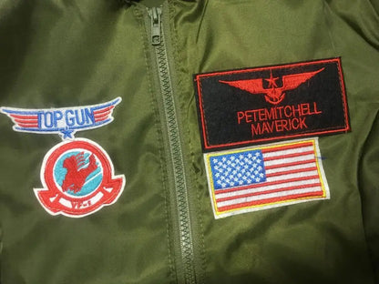 Women’s Top Gun Maverick Pilot Costume - Retro Military Flight Cosplay Halloween Outfit