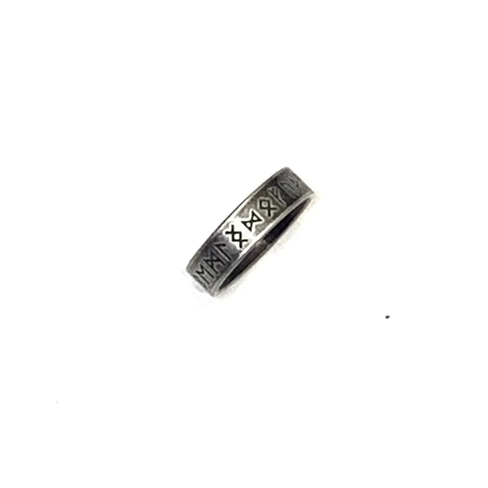 New Vintage Viking Rune Ring – Men's Fashion Trend, Retro Punk Party Accessories, Europe & US Jewelry Gift