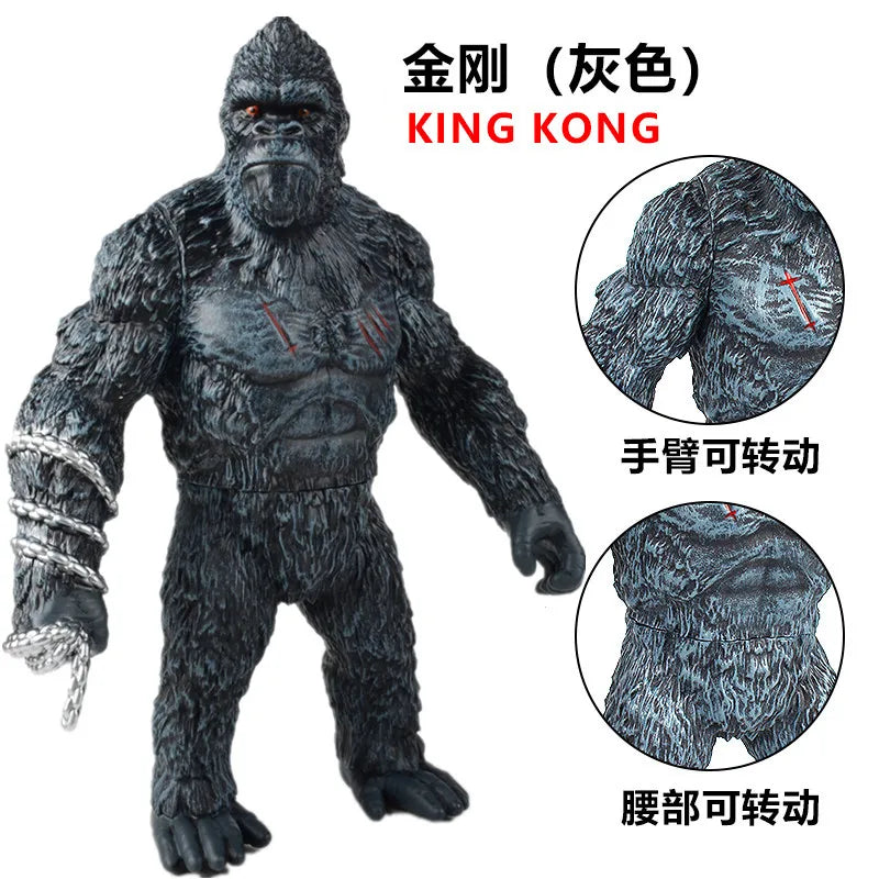 Godzilla King of Monsters Action Figure – Red Lotus Planet Mechanical Collectible Toy for Kids