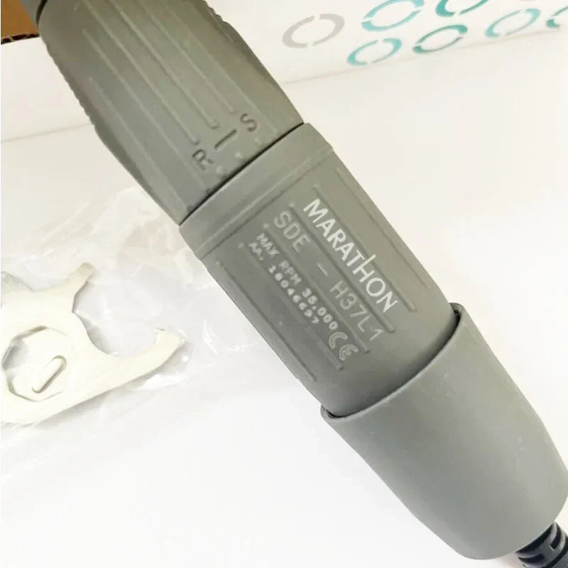 STRONG 210 Nail Drill Machine – 45000RPM Micromotor Handpiece for Polishing, 35K & 45K RPM, 2.35mm SDE-H37LN H37L1 102L 105