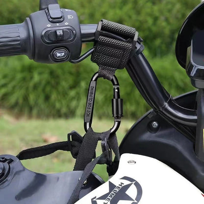 Aluminum Alloy Front Handlebar Hook – Motorcycle, Electric Scooter, Bicycle & Baby Stroller Hanger