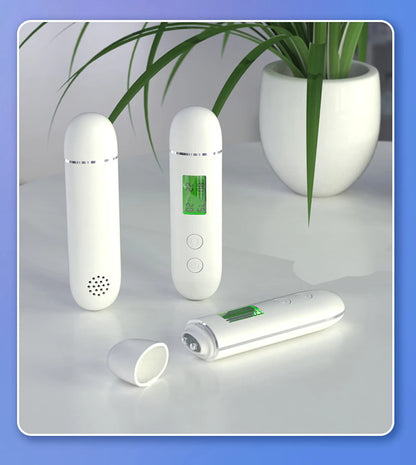 LCD Digital Skin Analyzer Pen — Face Tester for Moisture, Oil & Skin Health with Fluorescent Display