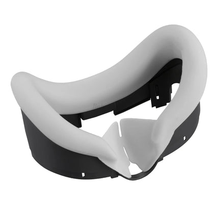 Silicone VR Face Mask for Meta Quest 3 — Sweatproof, Lightproof Facial Interface Cushion, VR Accessories