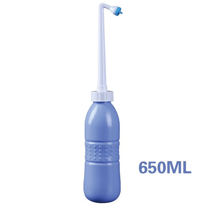 Portable Travel Hand Held Bidet Sprayer | Personal Hygiene Cleaner | 400-650ML Spray Bottle for Baby Butt Washing