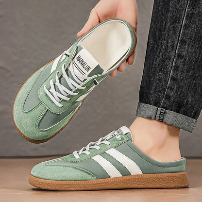 Men’s Plus Size Wide Toe Sandals - Lightweight Athletic Slippers with Easy Slip-On Design & Non-Slip Grip