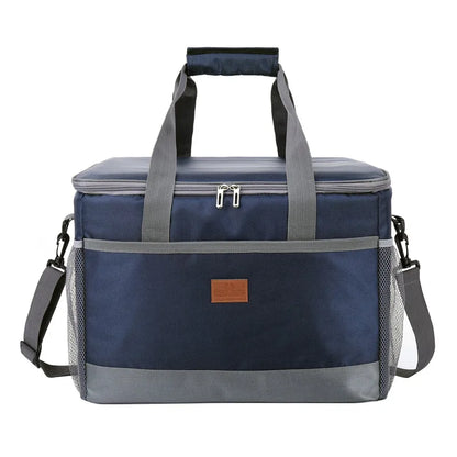 35L Large Insulated Cooler Bag – Portable Lunch Box Tote for Men and Women, Picnic, Camping, BBQ, and Outdoor Activities