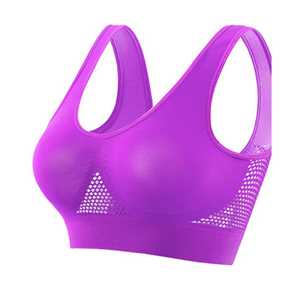 Women’s Shockproof Sports Bra — High-Support Running & Fitness Yoga Vest | Anti-Sag Soft Comfort