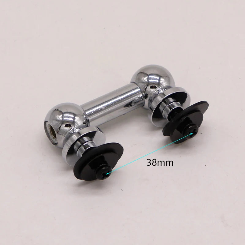 High-Quality Silver Double-Side Snare & Tom Drum Lugs – Includes Screws and Washers