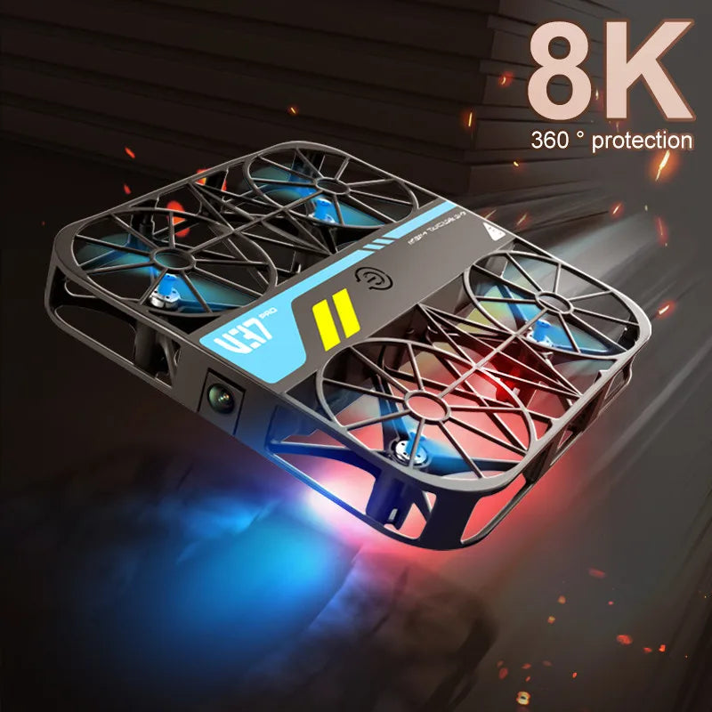 4DRC V37 Mini 8K Drone – Portable 4K HD WiFi FPV Quadcopter with Camera, RC Helicopter Toy & Family Gift