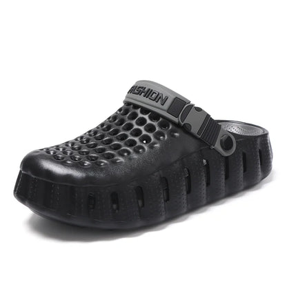 Unisex EVA Hole Sandals - Breathable Lightweight Casual Garden & Beach Shoes with Soft Sole