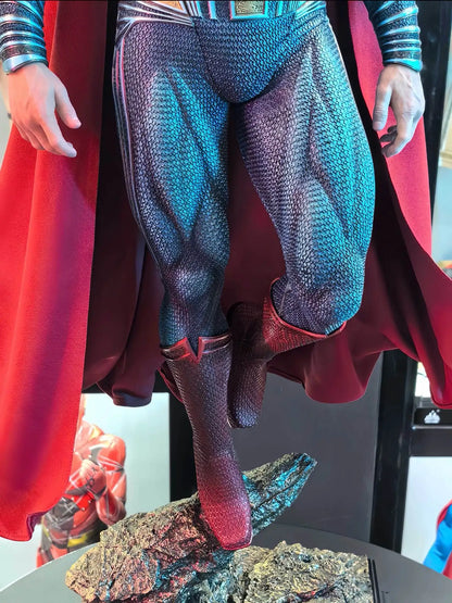 DC Series Justice League Superman GK Statue – Handmade Steel Man Collectible Model Ornament Gift