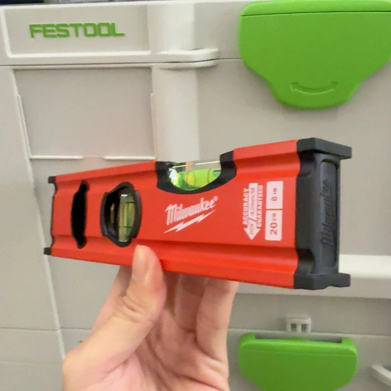 Milwaukee Premium Spirit Level & Angle Finder - High-Accuracy Construction, Plumbing & Woodworking Hand Tools