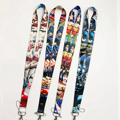 American Anime Movie Lanyard — Key Holder Neck Strap for ID Cards, Gym Keys, Badge, DIY Keychain Rope