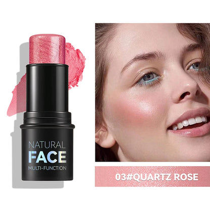 Face Pearl Stone Highlighter Stick – Long-Lasting Contour & Brightening Cheek Illuminator Makeup