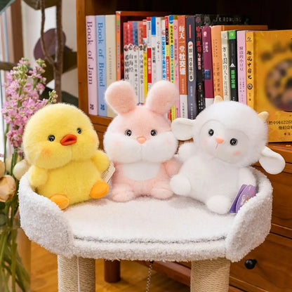 16cm Cute Plush Companion Doll — Capybara & Elephant Stuffed Animal Pillow, Soft Plush Bear Toy for Sleeping Gift