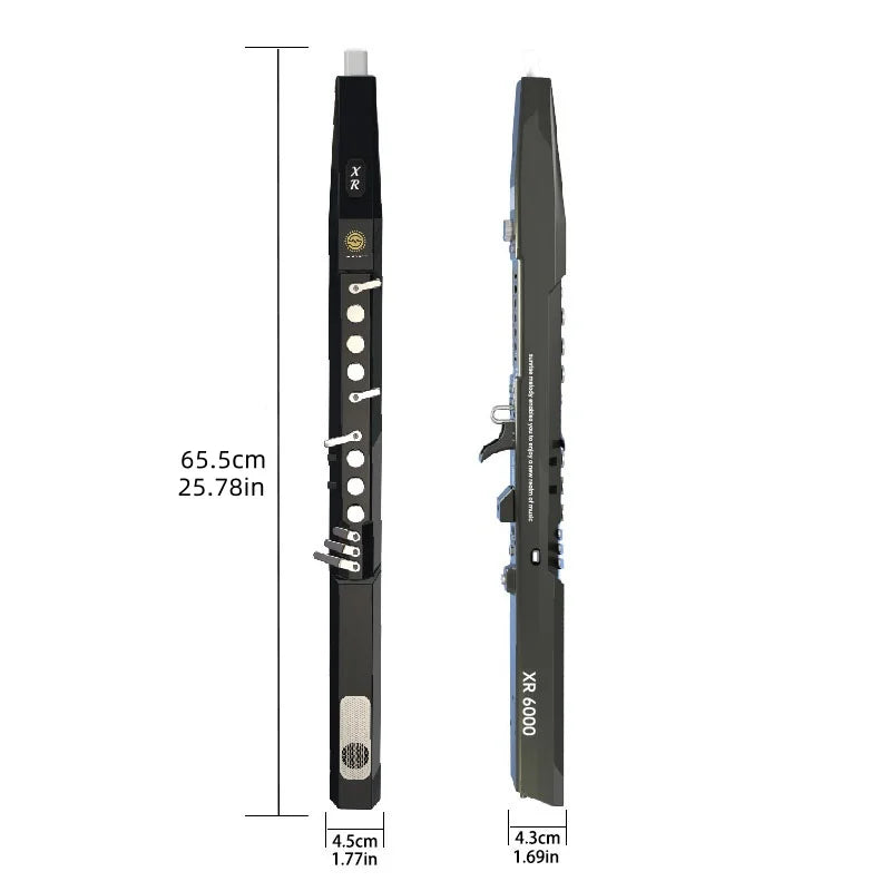 SUNRISE MELODY XR6000 EWI - 68 Timbres Digital Wind Instrument with Backpack & Neck Strap