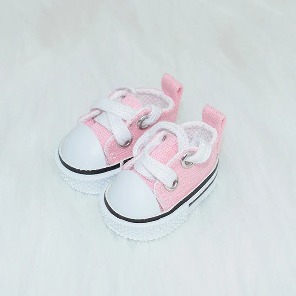 Mini Plush Doll Clothes – Kpop EXO Labubu Idol V1 V2 Circle Smile Shirt Outfit & Accessories Gift
