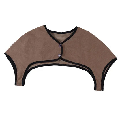 Back & Shoulder Support Brace – Men & Women Shoulder Warmer Wrap for Rotator Cuff Pain & Chronic Inflammation Relief