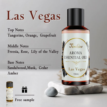 Hotel Collection 150ml Aroma Diffuser Essential Oil – Home & Car Refill for Air Humidifier