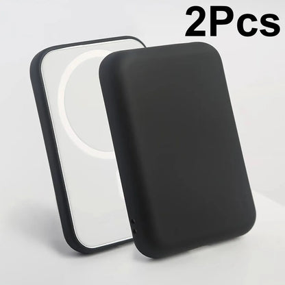 MagSafe Power Bank Protective Case - TPU Anti-Drop Cover with Secure Locking & Textured Finish