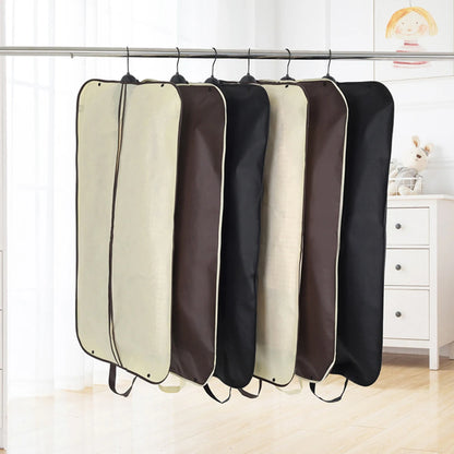 Garment Suit Bag - Travel & Storage Clothes Cover with Zipper Handle for Suits, Dresses & Coats