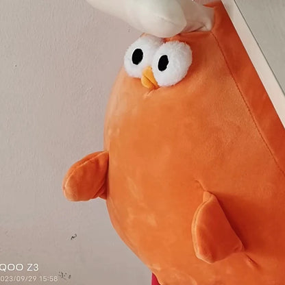 Chicken & Leg Plush Toy — Soft Gingerbread Chicken Doll for Kids & Birthday Gifts