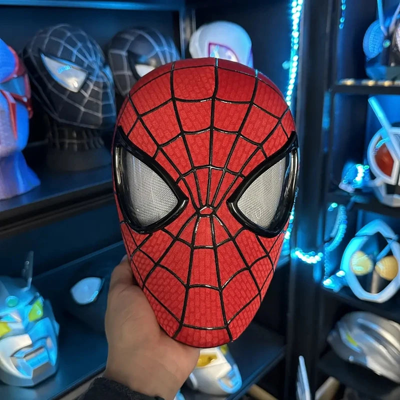 Spider Man Mobile Eye 1:1 Sculpture - Electronic Desktop Decoration with Remote Control, Perfect Gift for Adults and Children