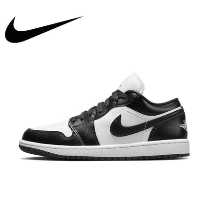 Nike Air Jordan 1 Low – Light Smoke Grey Retro Basketball Shoes | Men's Wear-Resistant, Anti-Slip Sneakers