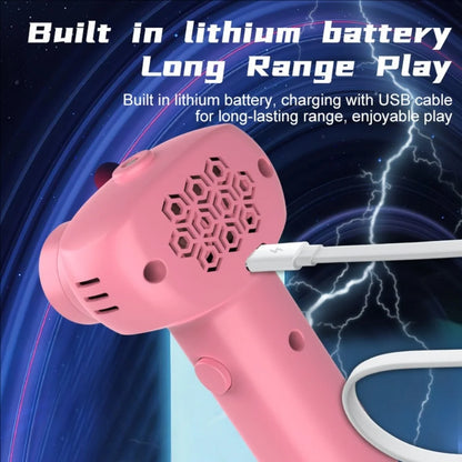 Glow-in-the-Dark Electric Rope Thruster — Fun Outdoor Decompression Toy for Kids, Cats & Pets