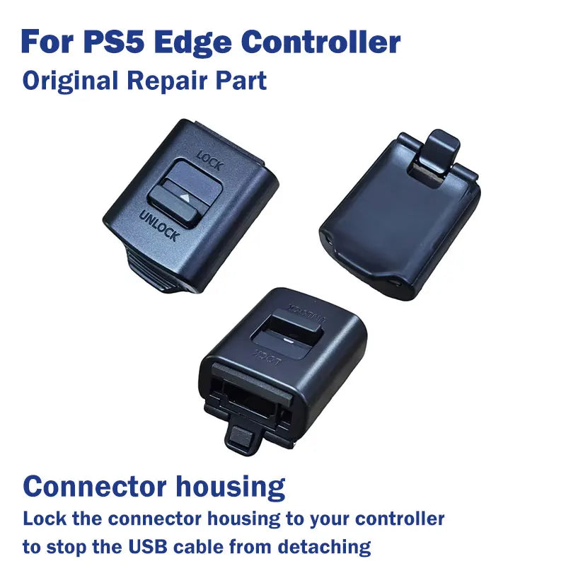 New USB Charging Cable with Fixed Interface Lock – Connector for PS5 Edge Controller Gamepad Accessories