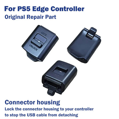 New USB Charging Cable with Fixed Interface Lock – Connector for PS5 Edge Controller Gamepad Accessories