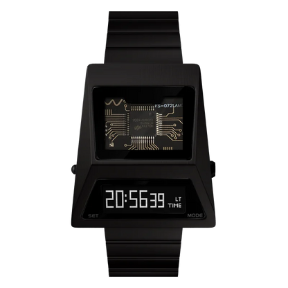 Men’s Y2K Multifunction Waterproof Watch - Stylish Driver’s Wristwatch