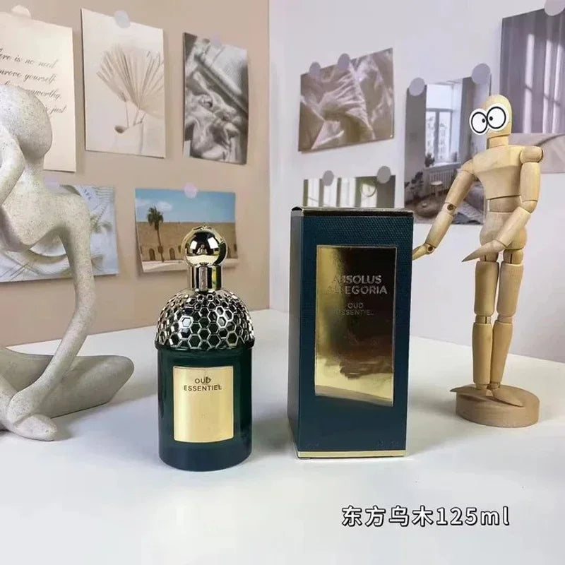 125ml Women's Rose & Sandalwood Perfume — Long-Lasting Floral Fragrance with Leather Notes, Pheromone Cologne for Men