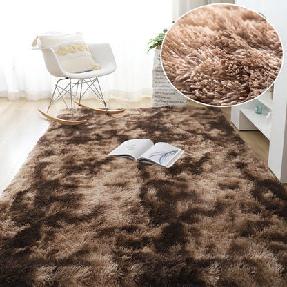 Soft Shaggy Plush Area Rug – Large Fluffy Beige Carpet for Living Room, Bedroom, Kids Room & Nursery Decor