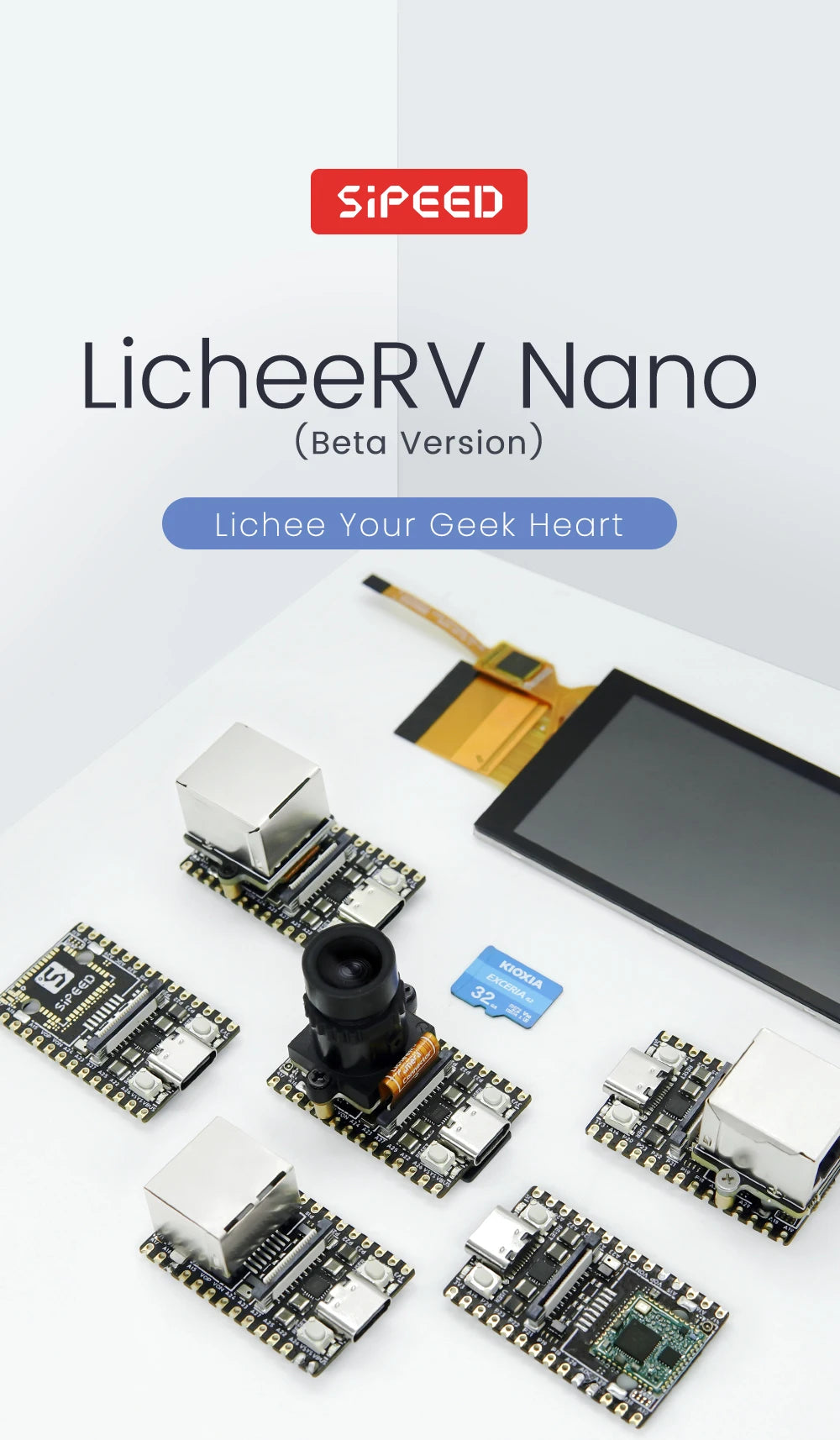 Sipeed LicheeRV Nano SG2002 – WIFI6 Ethernet AI Visual RISC-V Development Board