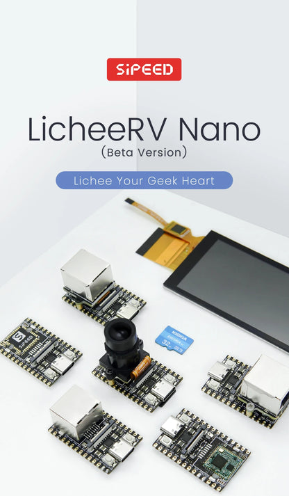 Sipeed LicheeRV Nano SG2002 – WIFI6 Ethernet AI Visual RISC-V Development Board