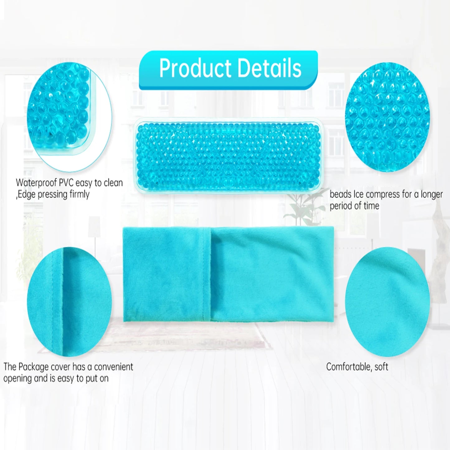 Perineal Hot & Cold Compress Pads — Postpartum Ice Pack for Women, Maternity Body Care
