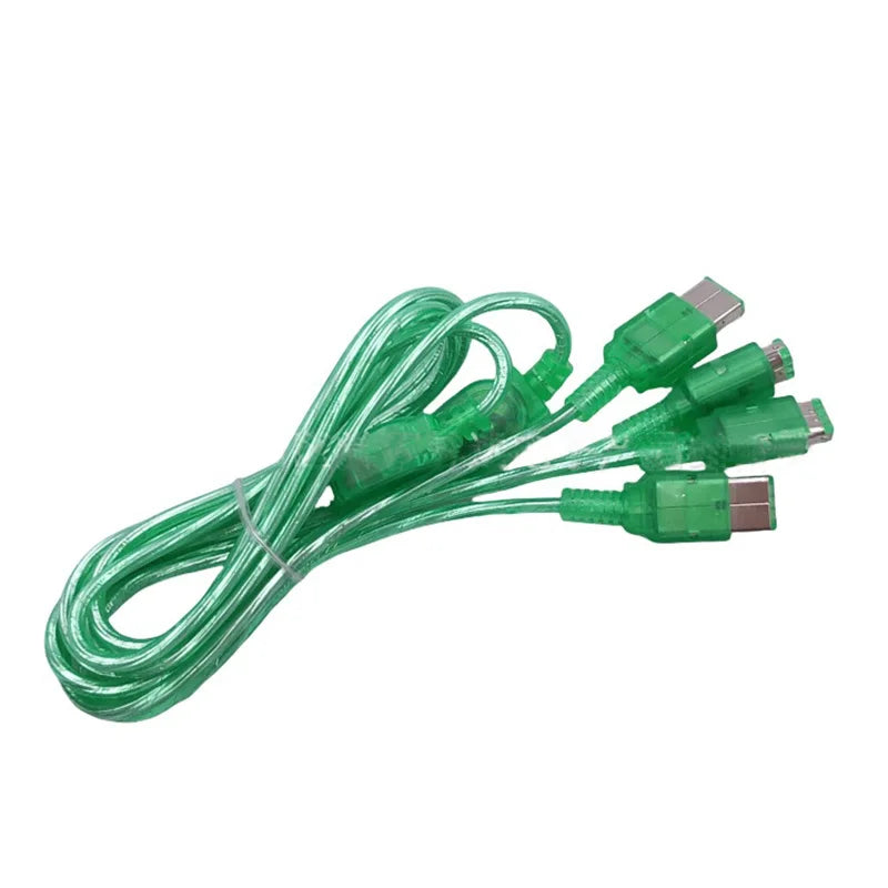 1.5m GBC Battle Link Cable - 4-Player Extension Cord for Nintendo Game Boy GBC GBP GB Consoles