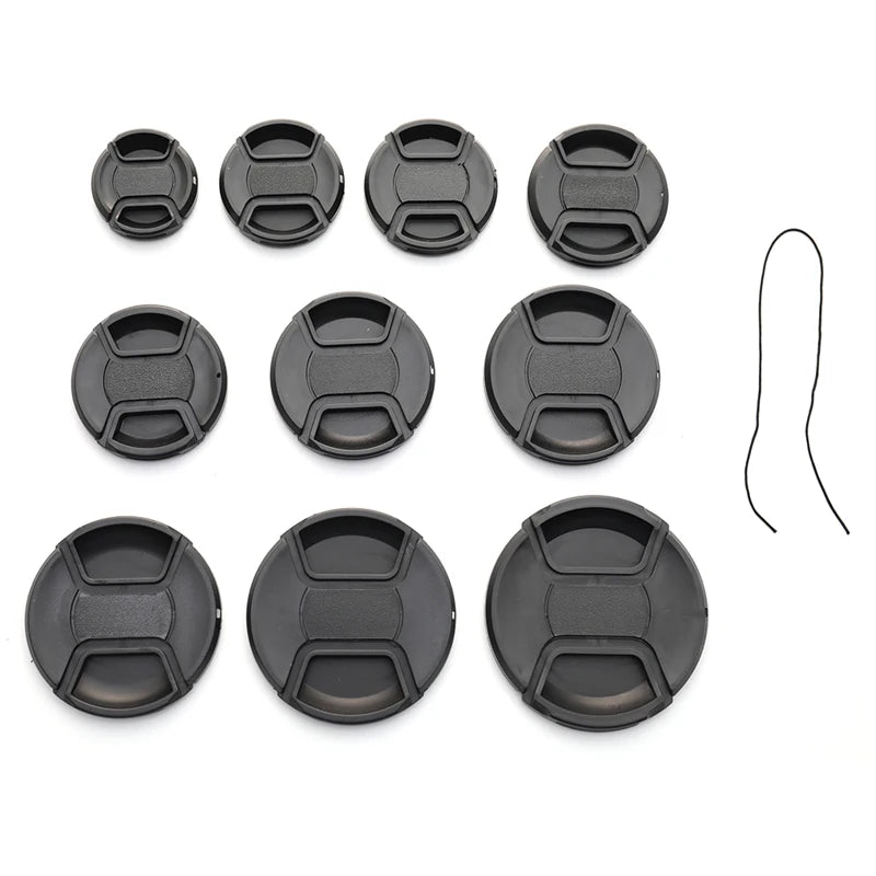 High-Quality Camera Lens Cap – Snap-On Front Lens Caps in 40.5mm, 49mm, 52mm, 55mm, 58mm, 62mm, 67mm, 72mm, 77mm, 82mm
