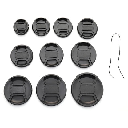 High-Quality Camera Lens Cap – Snap-On Front Lens Caps in 40.5mm, 49mm, 52mm, 55mm, 58mm, 62mm, 67mm, 72mm, 77mm, 82mm