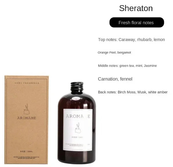 Ritz Carlton Aromatherapy Diffuser – Essential Oils & Reed Fragrance for Burj Al Arab, Shangri-La, Hilton & Home