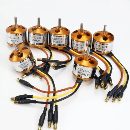 XXD A2212 Brushless Motor - 1000KV 1400KV 2200KV 2450KV RC Airplane Drone Multirotor Motor