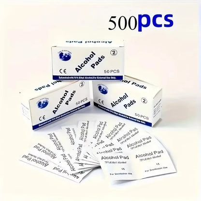 75% Alcohol Prep Pads – Disposable Wound Disinfection Swabs for First Aid Kits and Emergency Preparedness