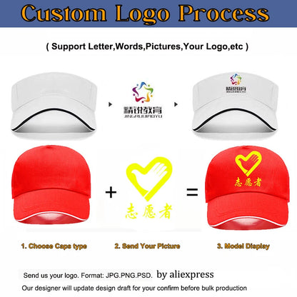 Personalized Logo Trucker Hats - Custom Foam Mesh Baseball Caps for Men & Women, Snapback Sun Hats