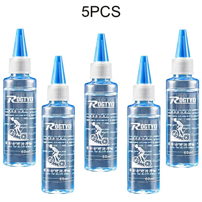 60ML Bicycle Chain Lubricant Oil – Dry Wax Lube for MTB & Road Bike Gear Maintenance, Smooth & Long-Lasting Performance