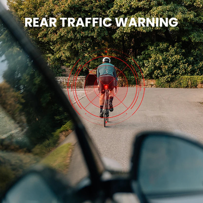Magicshine Smart Bike Radar Tail Light – Rear View Cycling Taillight Compatible with GPS Bike Computers & Smartwatches