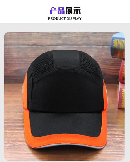Work Safety Bump Cap – Anti-Collision Hard ABS Shell Protective Helmet for Head Protection