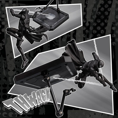 Spider-Man Noir Marvel Legends SHF Action Figure – Peter Parker Ultimate Black Spider-Man Earth-90214, Kids Gift Toy