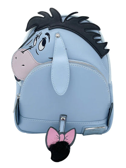 The Aristocats Marie Mini Backpack – Floral Print Schoolbag with Villains Scene, Maleficent & Sleeping Beauty Design for Kids