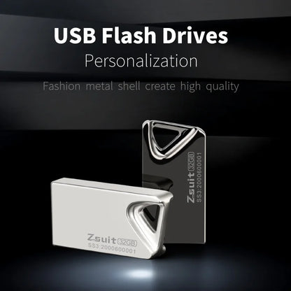 Z-Suit 3.0 USB Flash Drive – 64GB/128GB Metal Waterproof USB Pen Drive